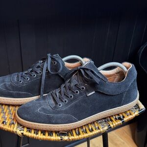 Piloti Shift Imported Driving Sneaker For Everyday Mens Sz 9 Black